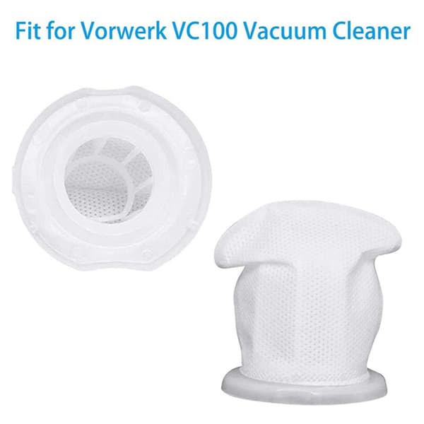 12-pack Ersättningsfilter Kompatibla med Kobold VC100 Handhållen Dammsugare