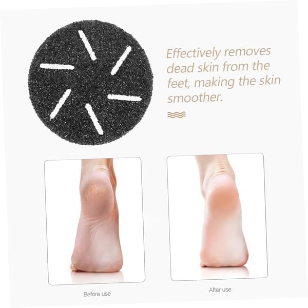 10 pcs Electric Foot File Roller Replacement Coarse Dead Skin Remover for Smooth Feet Compatible Pedicure Items