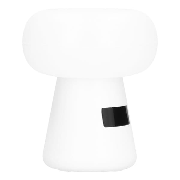 Nattlampe hvit oppladbar fjernkontroll klokke 3 KLB