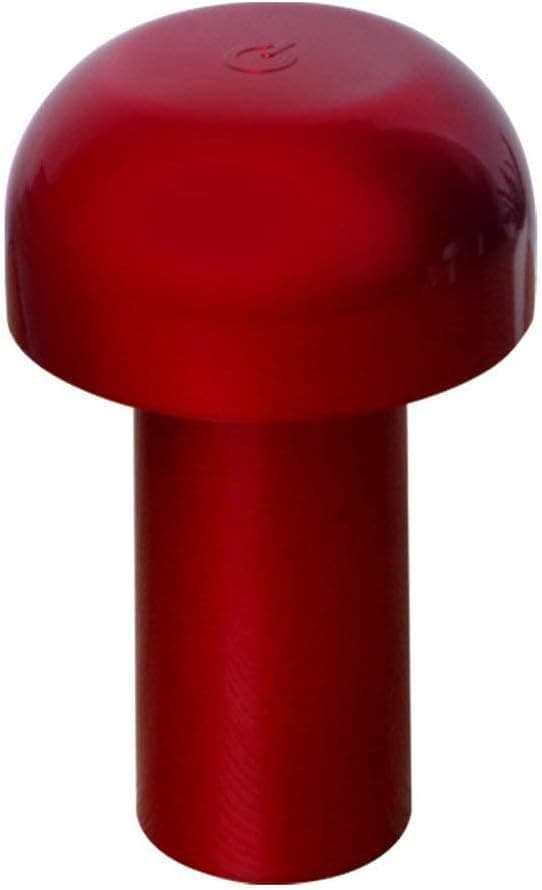 3W LED-bordlampe i soppform (rød) Rød Red