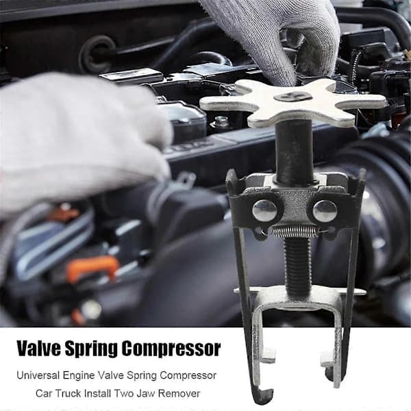 Universal Motorsylinderhode Ventilstyrefjærkompressor Ventiltetningsfjerner Installatørverktøy Ventilstyrefjærholder