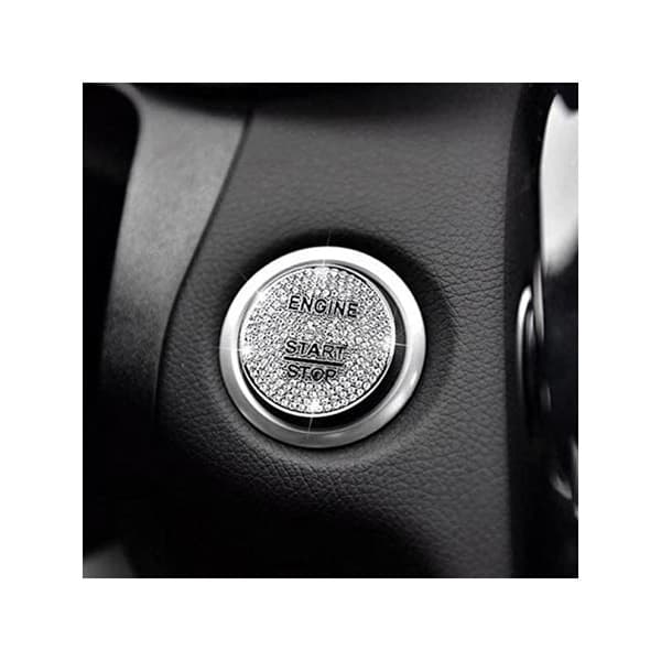 Bilmotor Starttænding En Knap Cover Trim til A200 B200 C300 E300 CLS300 Gla Cla GLC