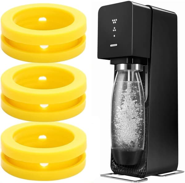 5 st Läskedrycksautomat Adapter Packning, Ersättningspackning, Kompatibel med Läskedrycksautomat O-Ring, för Fyllningsadapter