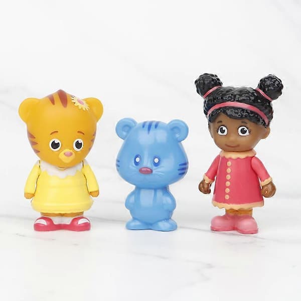 5 stk. Daniel Tigers kvarter figurer