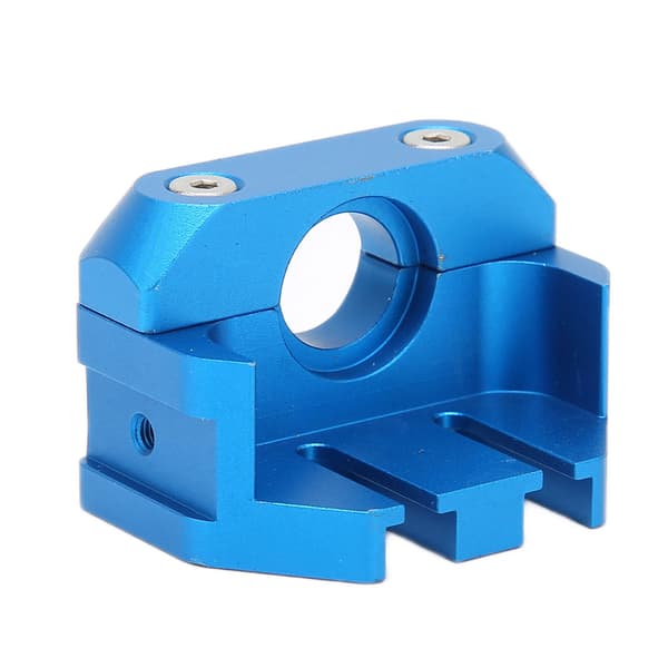For V6 Hotend Fixing Parts Full Metal Anodized Adjustable Fixing Holder Height 3D Printer Accessories with Screw Nuts
