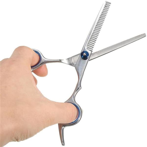 Dog Scissors, 5-in-1, Sharp, Curved Scissors for Dogs and Cats, KLB