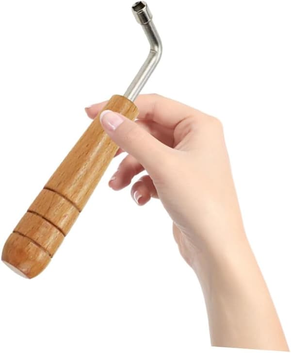 Lyra Harpa Ersättningspinnar och Nitkit 20 Lyra Strängstift Skiftnyckel för Harpa Underhåll