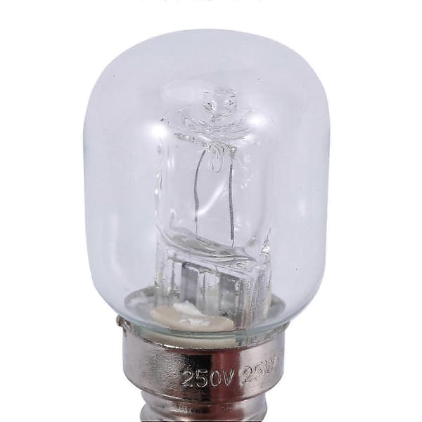 3x E14 Høytemperatur Lampe 500 Grader 25w Halogen Boble Ovnslyspære E14 250v 25w Quartz Lampe
