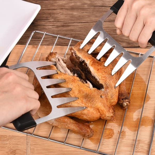 Pulled Pork Claws til BBQ 2 Pak 1 til Roast Pork Pulled Pork Claws til BBQ Pulled Pork Claws Røget BBQ Tilbehør