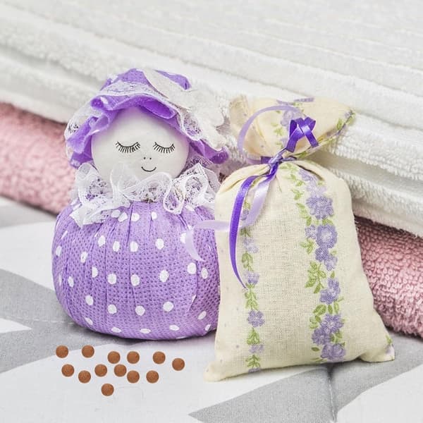 Flower Scented Incense Balls 20 pcs Rose Lavender Aromatherapy Scented Sachets Home