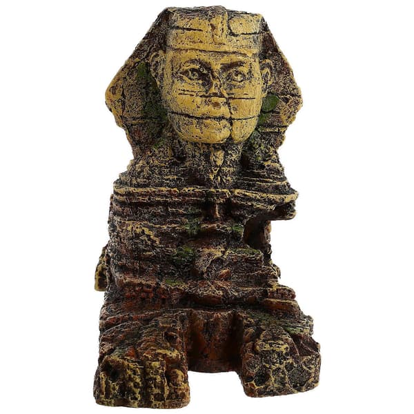 Aquarium Sphinx Statue Aquarium Decoration for Landscaping 1 pc