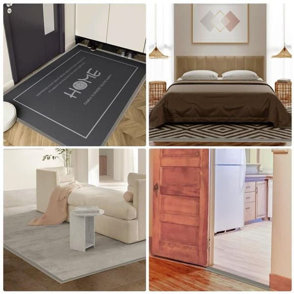 Self-adhesive carpet edging strip, laminate flooring, carpet underlay strips, floor door divider, floor transition strips