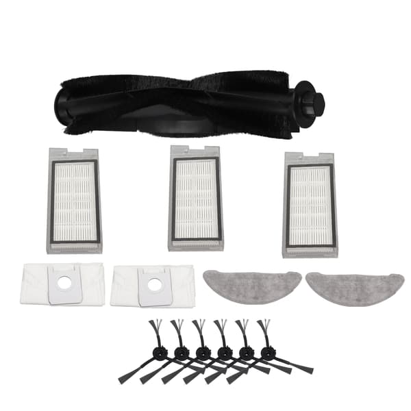 Robot Vacuum Cleaner Accessory Kit, Brush, Dust Bag, Cleaning Cloth for EVE PLUS