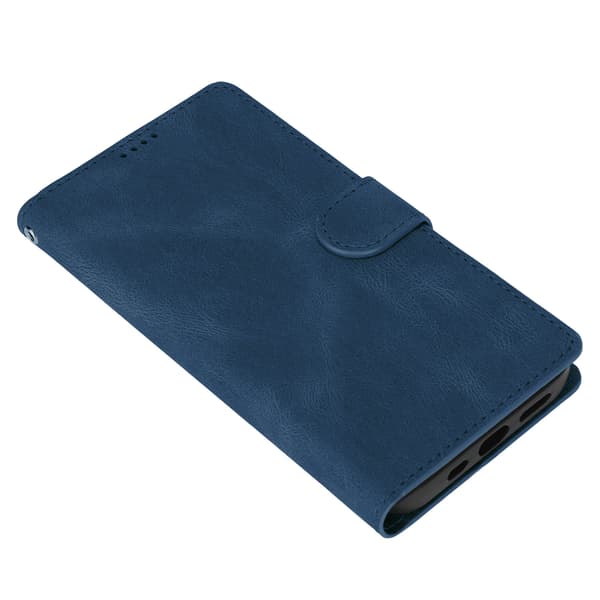 Classic PU Leather Wallet Case Magnetic Closure Phone Cover for iPhone 13