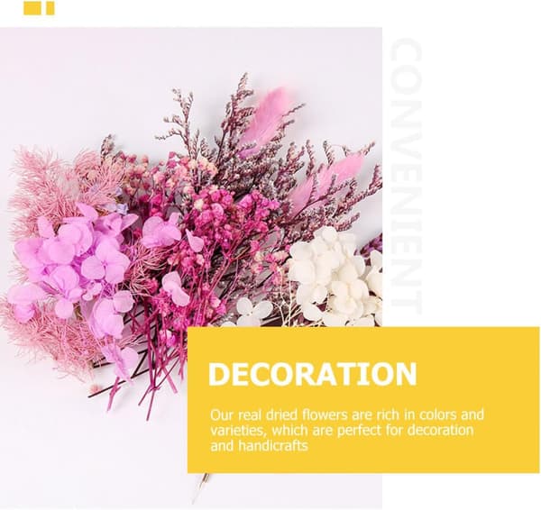 1 pose tørrede blomster DIY tørrede blomster lysfremstilling håndværk harpiksforme DIY boligindretning