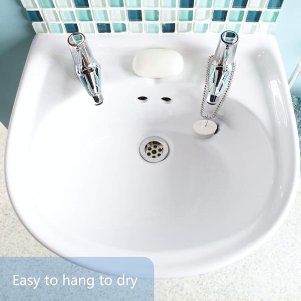 8 Pieces Rubber Bathtub Plugs with Ring Kitchen Drain