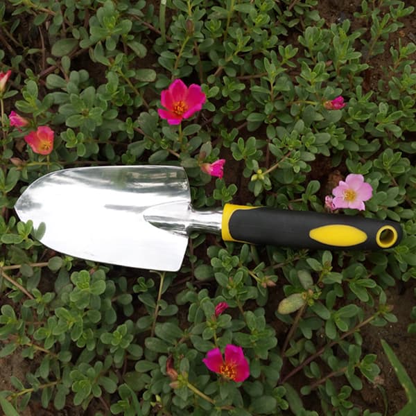 Hagespade og håndspade av myk gummi, ergonomisk håndtak