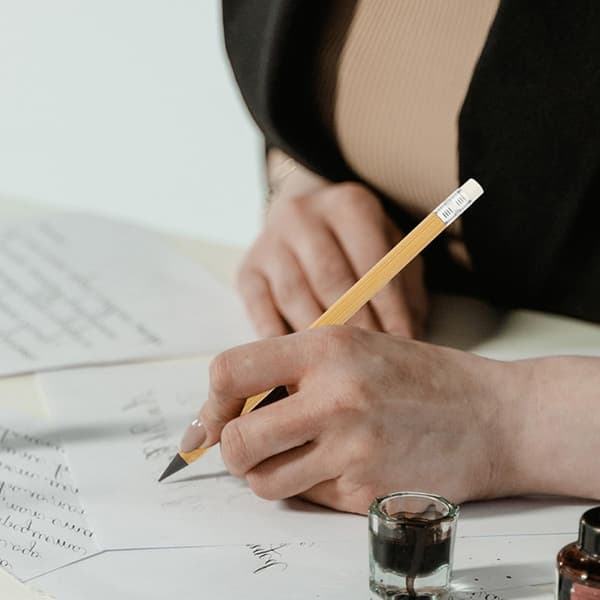 5 Pcs Inkless Bamboo Wood Pencils, Non-Sharpening, Reusable Creative Writing and Drawing Pencils