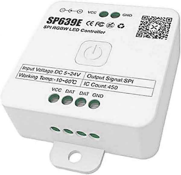 RGB LED Strip Controller SP63AE Modell - Smartphone App Control, Support for Multiple Controllers (FMY)