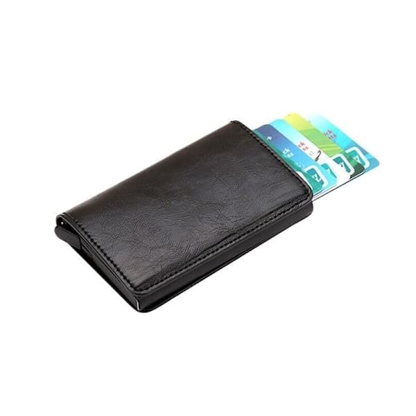 Kortholder RFID & NFC-beskyttelse - Velg farge! Svart