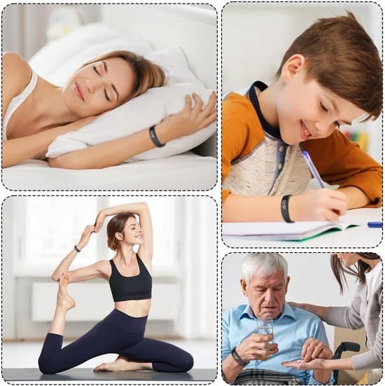 Vibrating Alarm Wristband with 10 Silent Reminders, LED Display, Silicone Strap for Kids and Adults, Blue