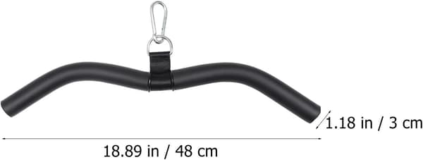 LAT Pulldown Attachment Steel Pull-Up Bar for Biceps and Back Training