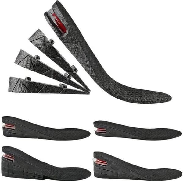 Hælløftende innleggssåler - Hælløftere - Unisex - Hælbeskyttelse - Innleggssåle - 2 stk (3 - 9 cm) - (35 - 45 EU)