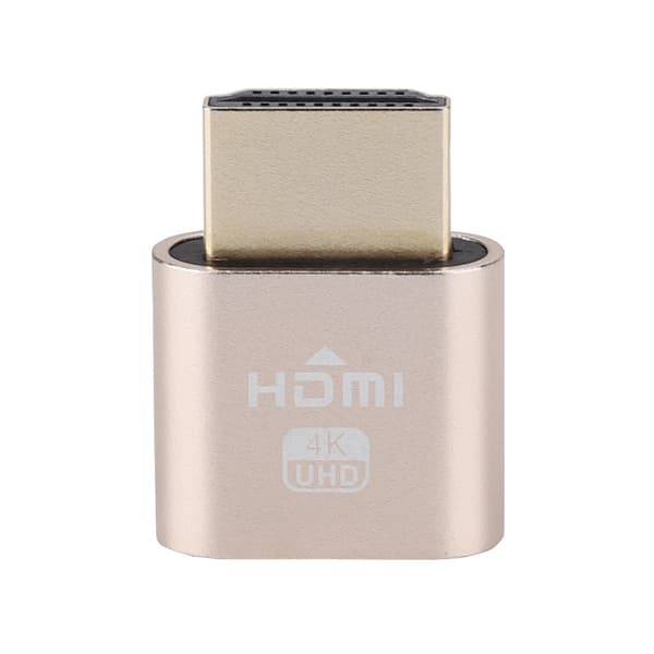 Graphics Card Spoof HDMI Fake Load VGA Analog Camouflage HD Lock Screen Virtual Display