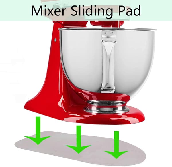 Glidemåtte til mixer, køkkenmixer glidemåtte glidemåtter til køkkenmaskiner