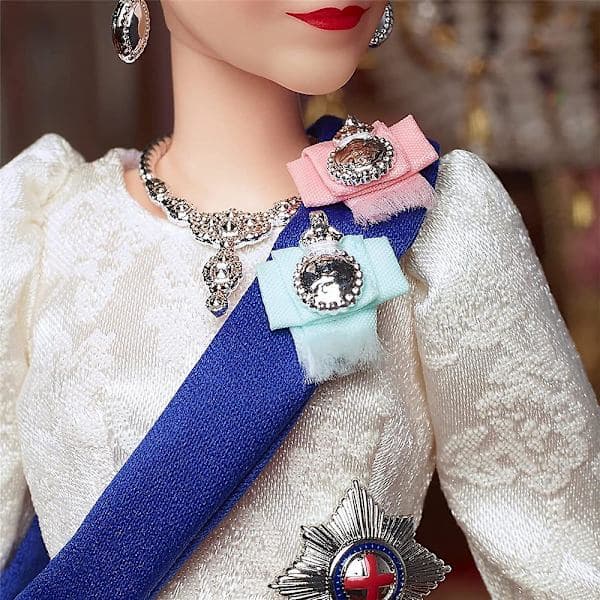 Docka Drottning Elizabeth II Dockor Leksaker Dekor