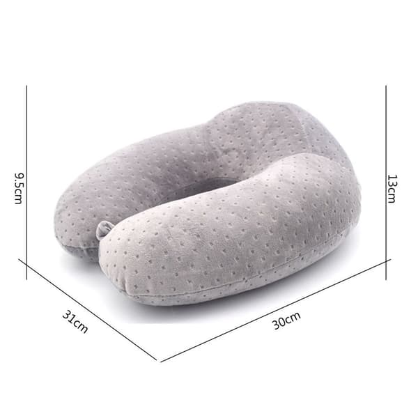 Portable Travel Pillow - Perfect Neck Support Pillow Luxurious Compact & Lightweight