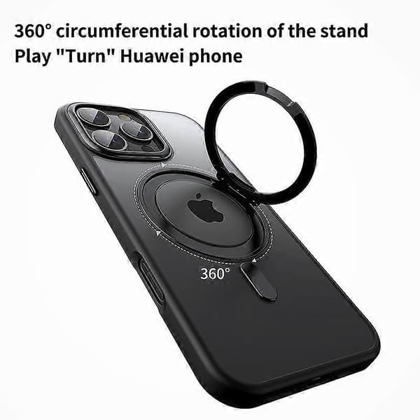 Fodral för iPhone 16 Pro Kompatibelt med MagSafe Stativ Hybrid Telefonskydd