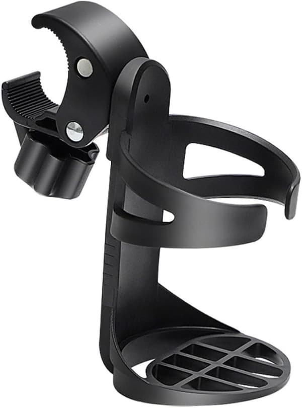 5 Pcs Stroller Cup Holder for Elderly Walker Bicycle Handlebar Cup Holder Drink Rack Fits Strollers and Walkers