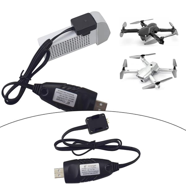 RC-drone USB-lader batteriladekabel 60 cm for X500 X30 Z6 deler