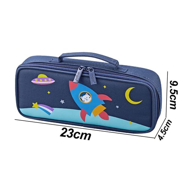 Pencil Case Pen Bag Holder Large Handle Large Capacity Form2