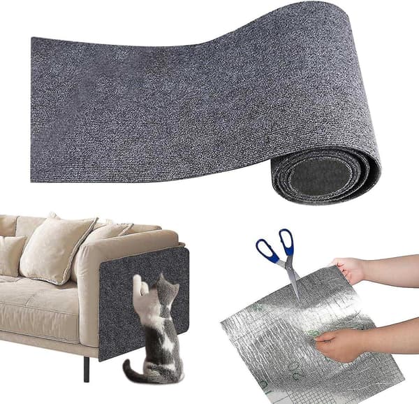 Self-Adhesive Scratch Mat for Cats, Scratch Mat for Cats, Scratch Board for Cats, Scratch Mat for Cats