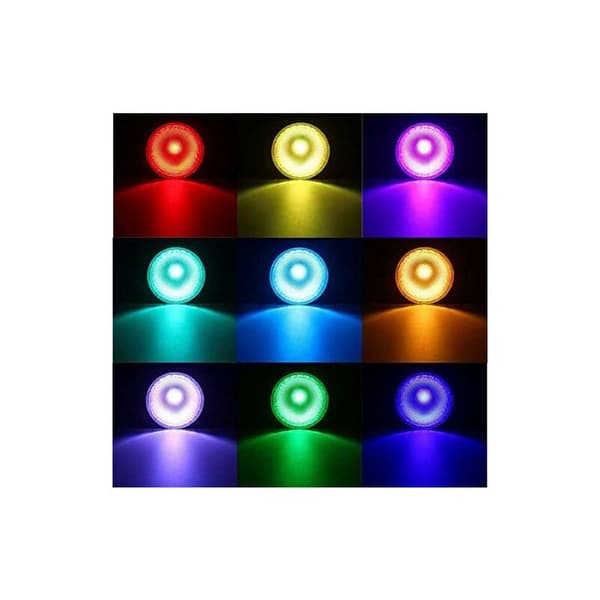 20W Waterproof RGB E27 Par38 LED Bulb with 24-Key IR Remote Control (RGB and Cool White) [Energy Class A+]