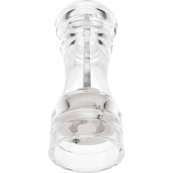 Manual Pepper Grinder Refillable Mill Kitchen Utensil 11.5x5cm Transparent Grinding 1 Piece