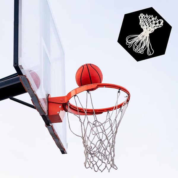 Lysende basketballnet, 12-krog Standard 45 cm