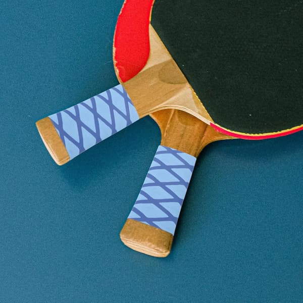 Bordtennisbat Greb Svedabsorberende Overgrip Sleeve, Skridsikker Elastisk Bat Wrap Greb Erstatning