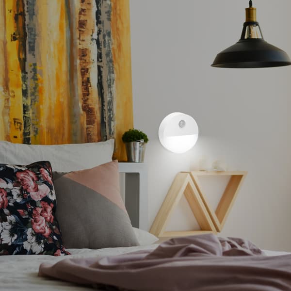LED Lysstyring PIR Infrarød Sensor til Menneskekrop Magnetisk Natlampe til Vinskab Garderobe Hvidt Lys