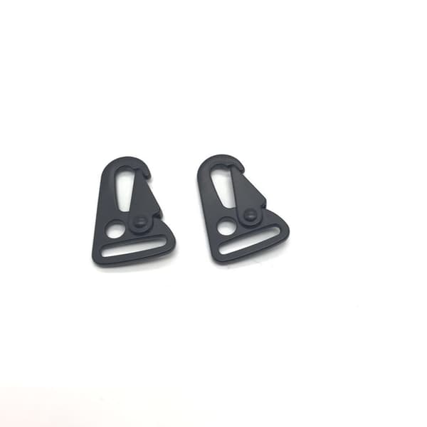 5-delad 45 mm slingklämma, fjäderdörrspänne, örnnäbbhake, väv