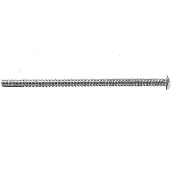 M4 X 80mm Unbrakoskrue med knapphode - rustfritt stål (10-pakning)