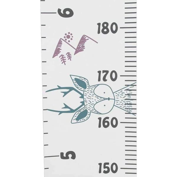 Kids Growth Chart Wall Graded Ruler Height Chart Growth Chart Stickers Self-Adhesive Kids Room Wall Decoration (1)-