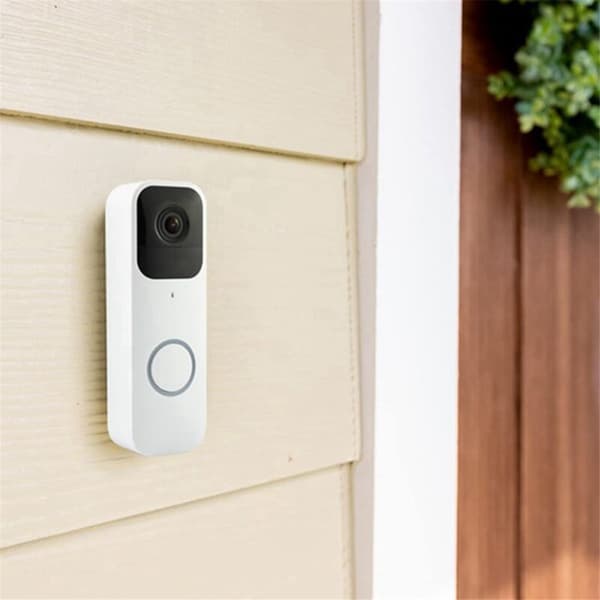 Erstatningsplade til Blink Video Doorbell, bagplade med tilbehør (hvid-2-pak)