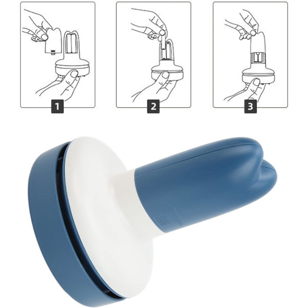1 pc Mini Vacuum Cleaner, 360° Rising Strong Suction Desktop