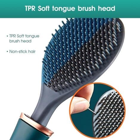 Flexible Silicone Toilet Brush - Wall Mounted, Drill-Free - Quick Drying - Effectively Cleans Corners - 2-Piece Set
