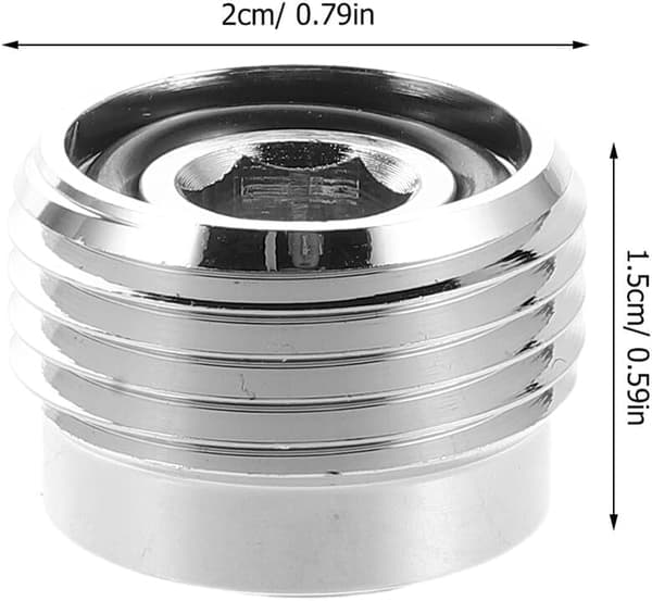 Scuba Din til Yoke Tankventiladapter 230Bar Højtryksdykkerflaskeomformer
