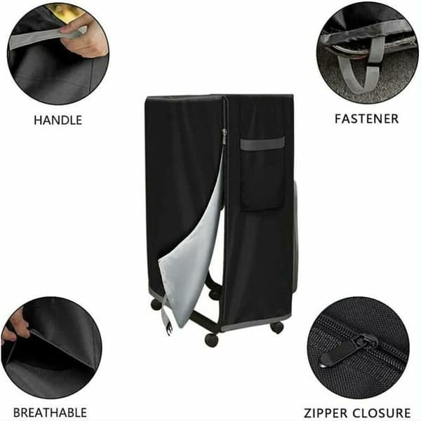 Adjustable, Waterproof, Dustproof Storage Cover for Folding Bed; Multifunctional Folding Bed Cover, 99x38x114cm