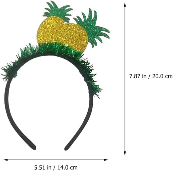 2 stk ananas hårbånd